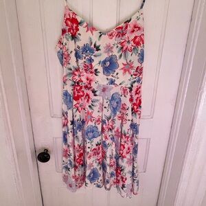 Gap Floral Spaghetti Strap Dress